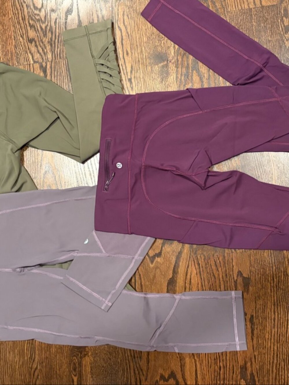 Lululemon Leggings Bundle 3 Pack Women's XS Size 2 Athletic Yoga Pants